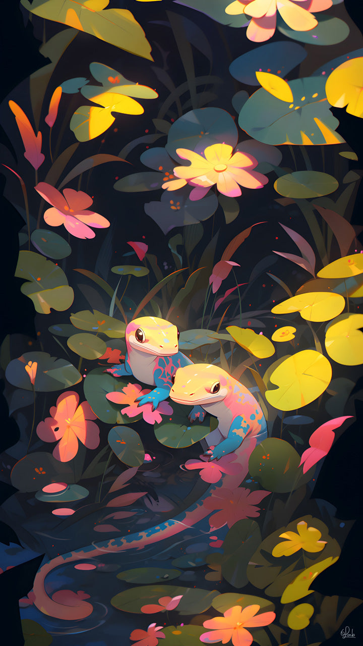 Phone Wallpaper Lizard