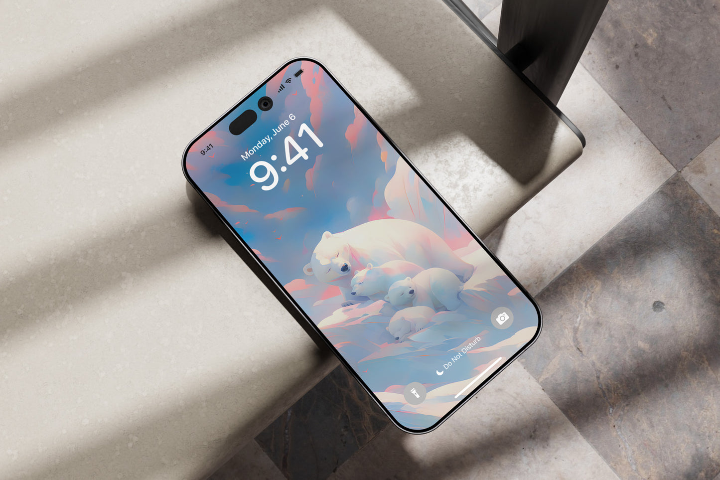Phone Wallpaper Polar Bear