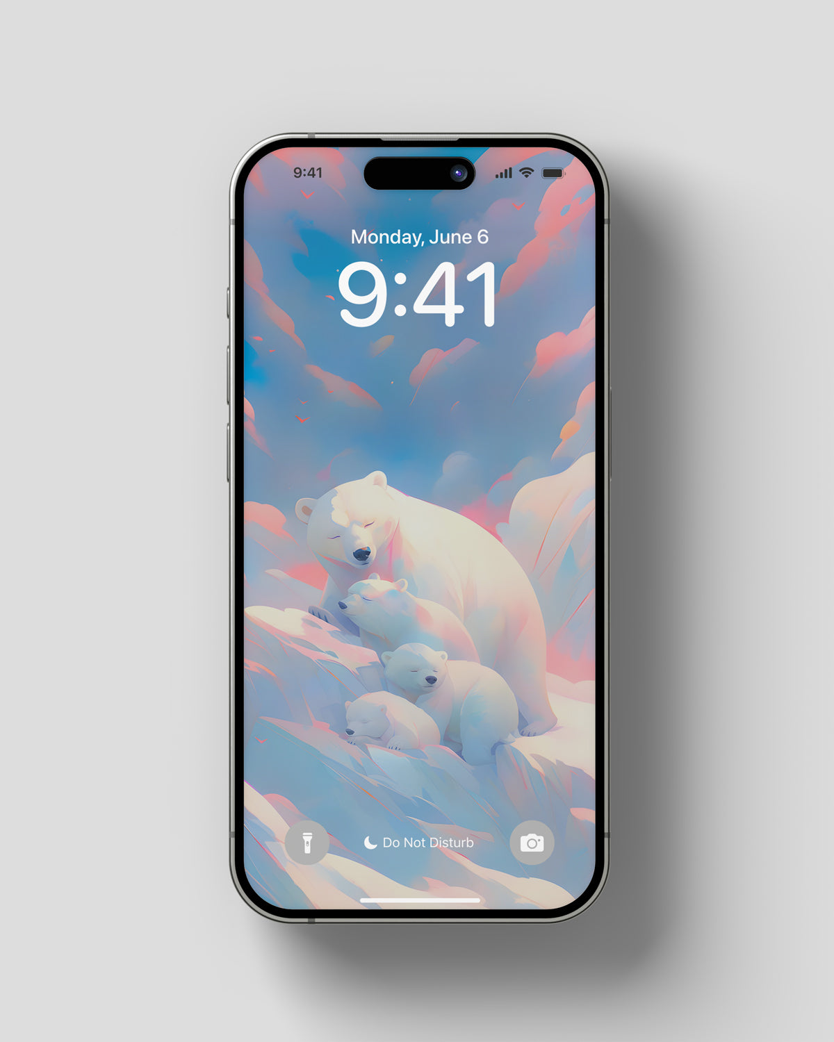 Phone Wallpaper Polar Bear
