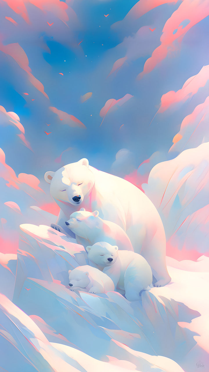 Phone Wallpaper Polar Bear