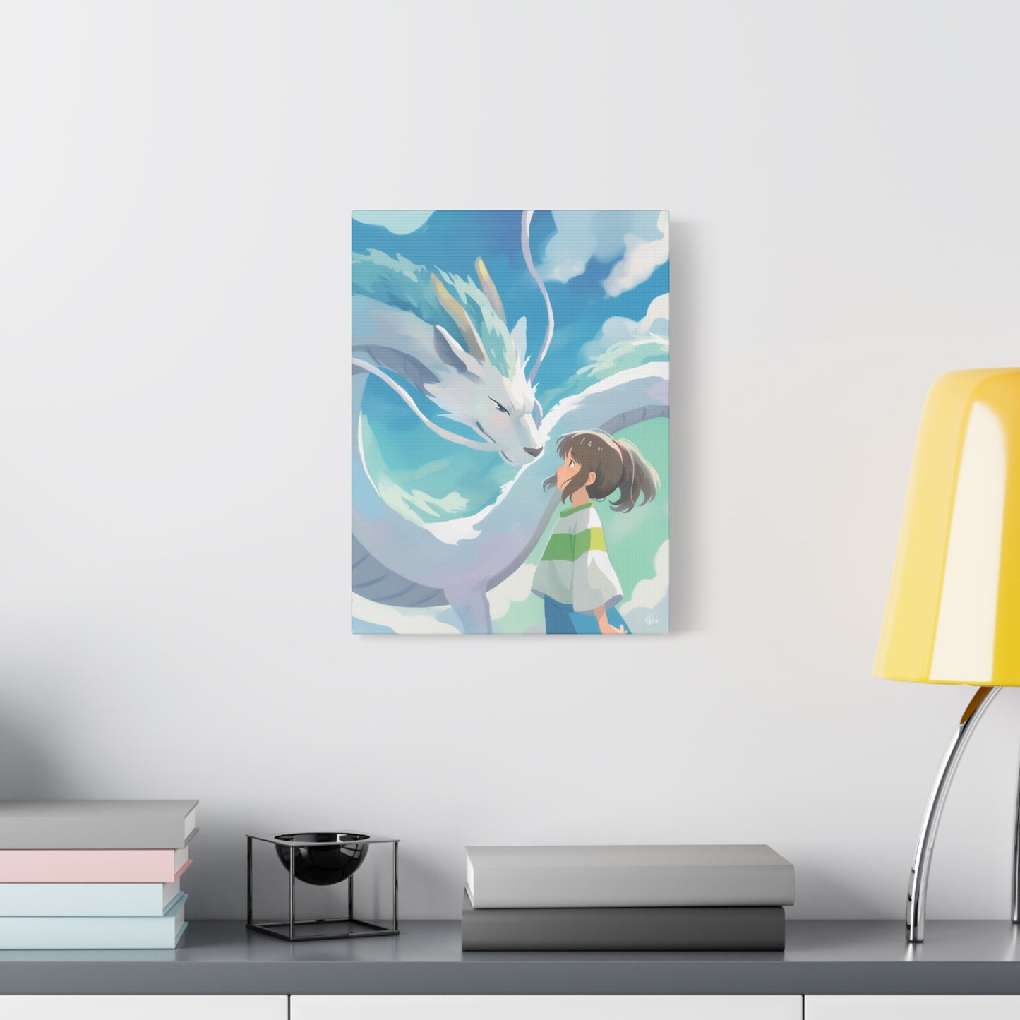 Chihiro & Haku Canvas Spirited Away