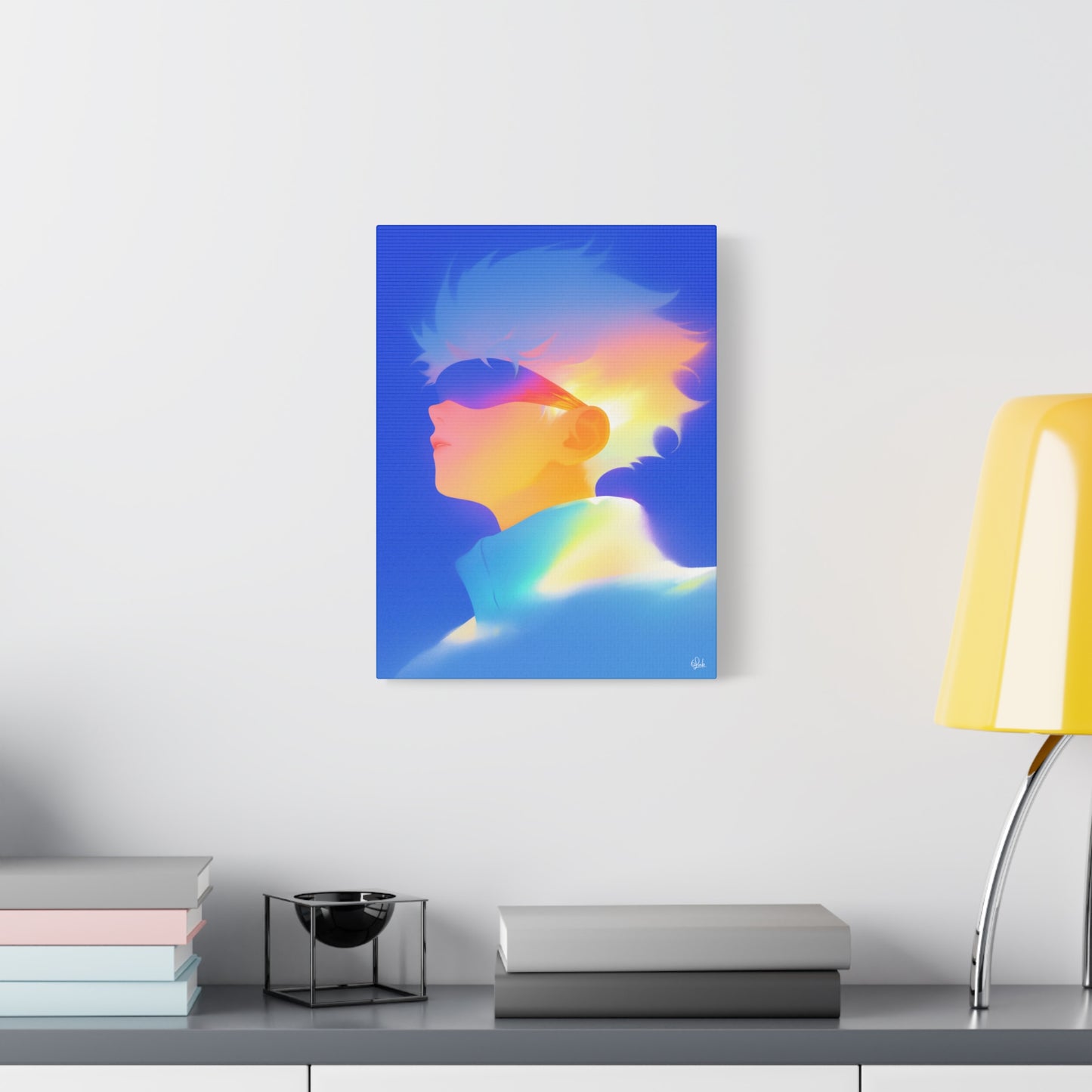 Gojo’s Veiled Strength Canvas