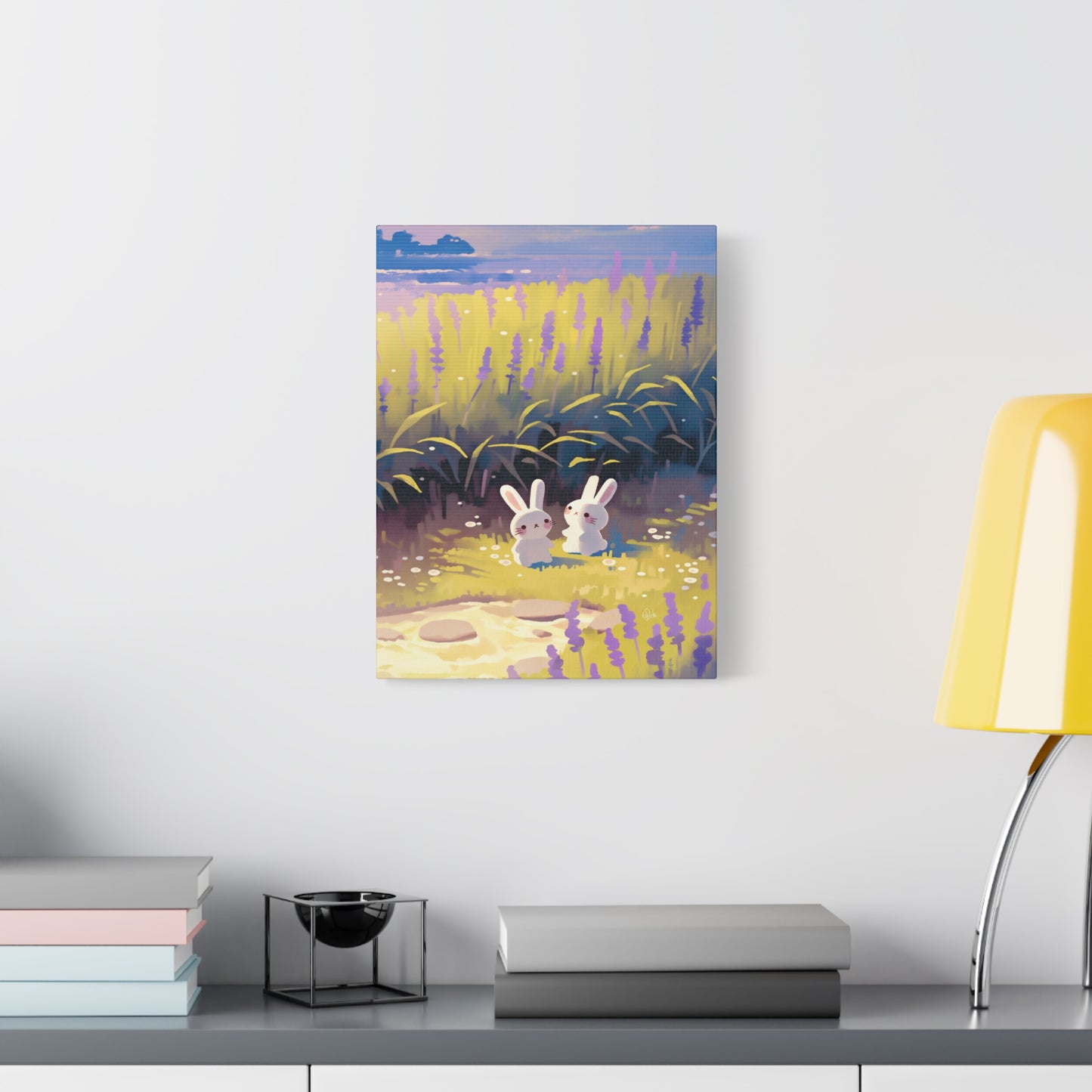Bunnies in a Daze Canvas