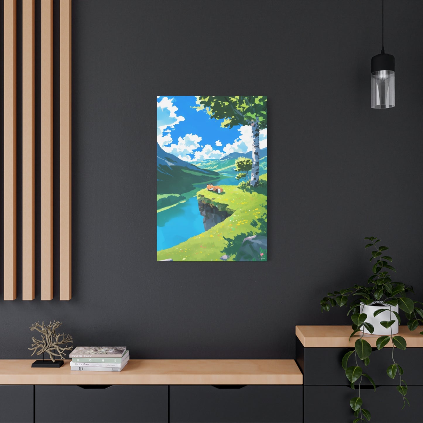 Fox’s Peaceful Daily Canvas