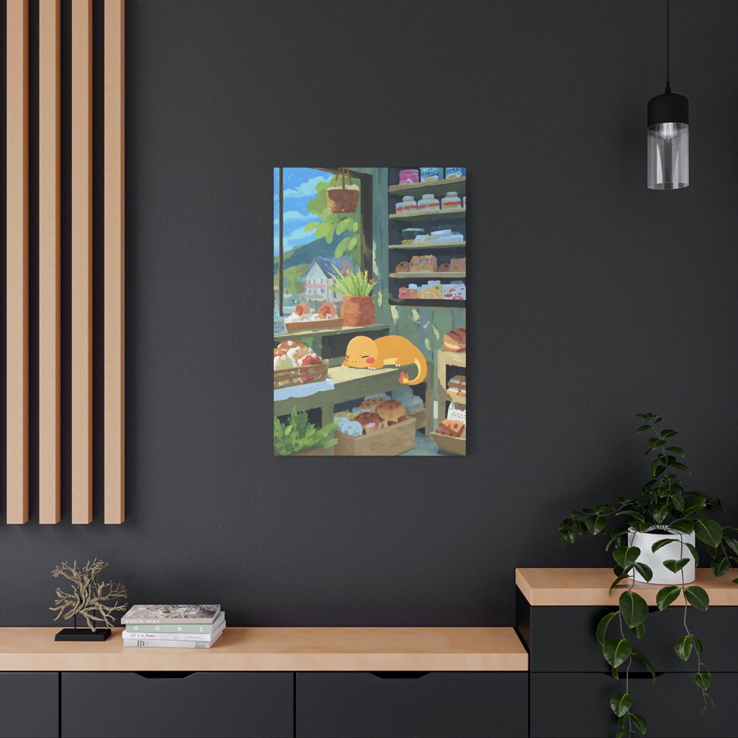 A Rest for the Baker's Charmander Canvas