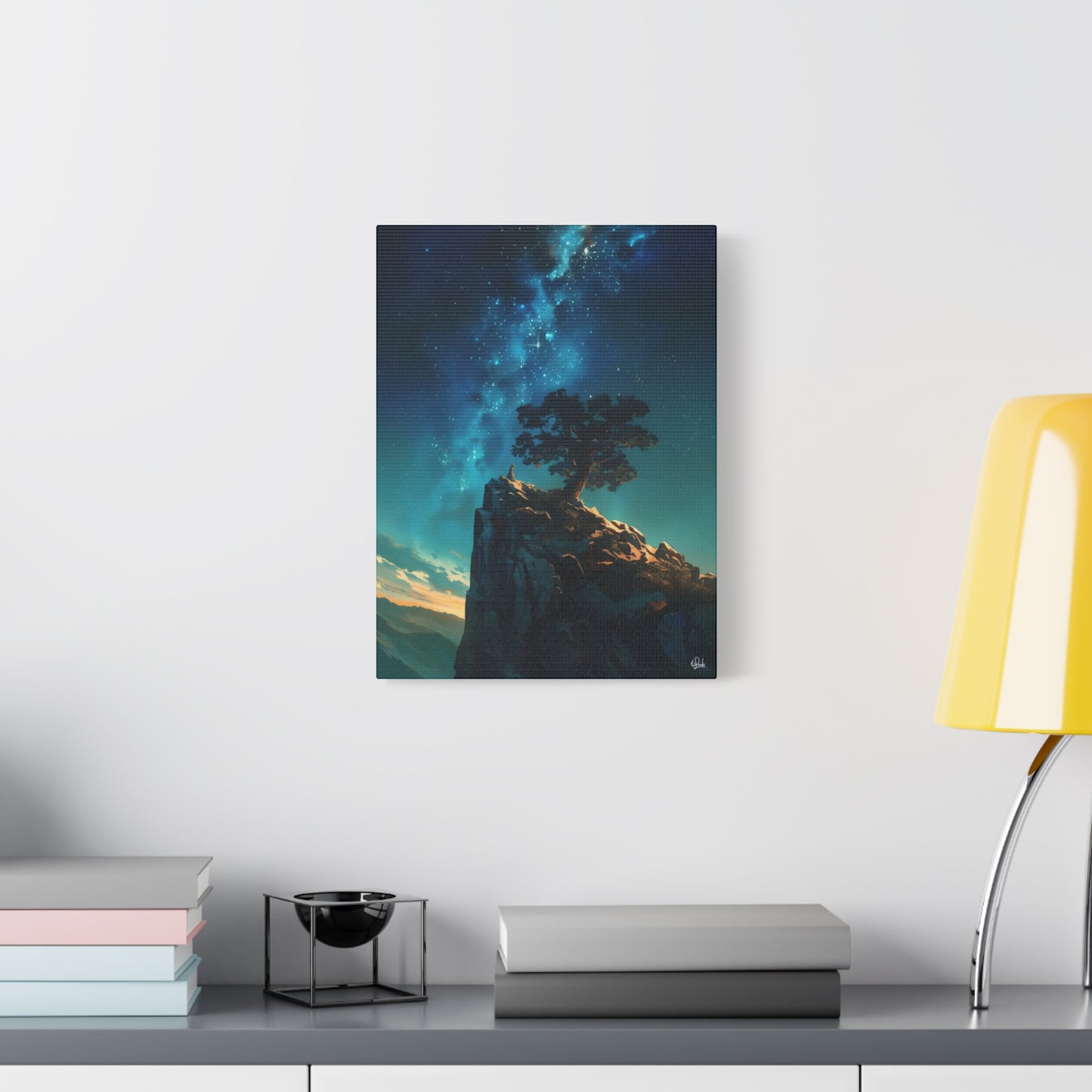Endless Galaxy View Canvas