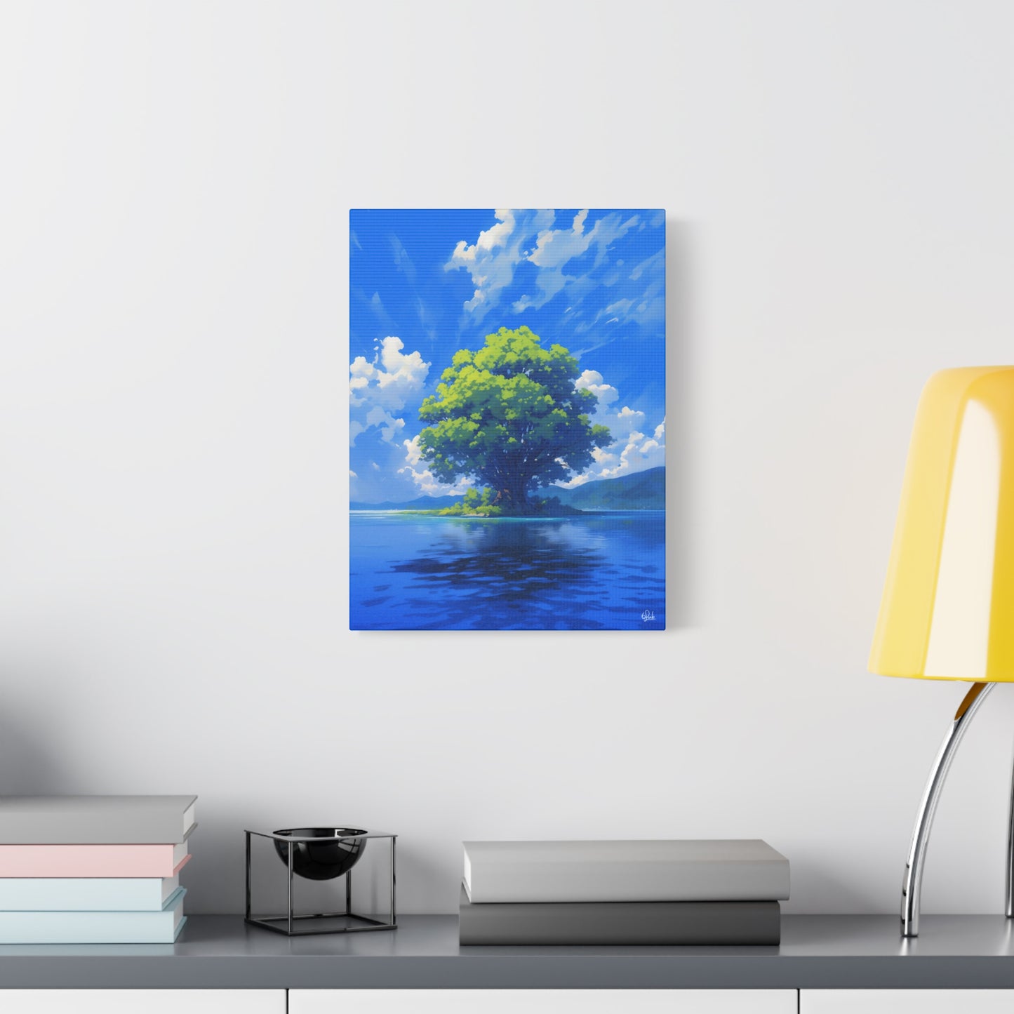The Tree Where Calmness Grows Canvas