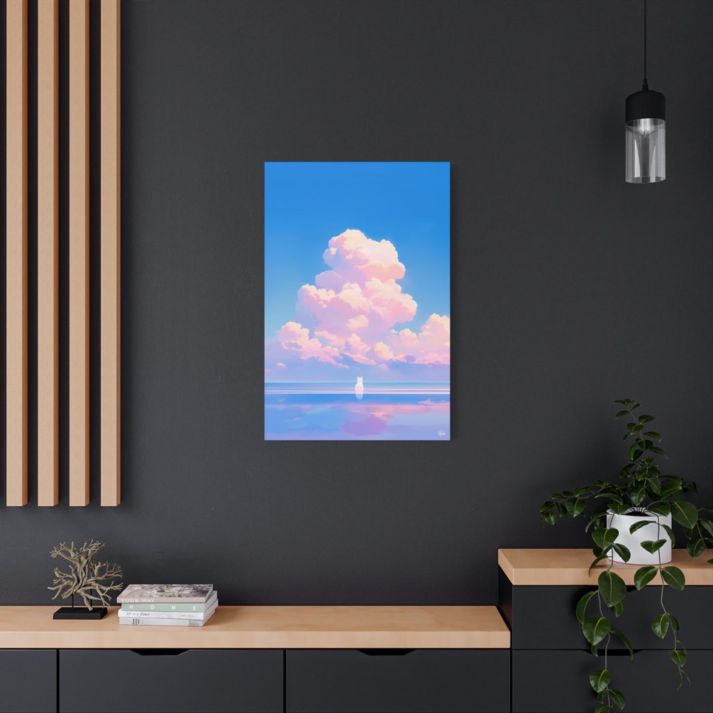 Feline Dreamscape Canvas