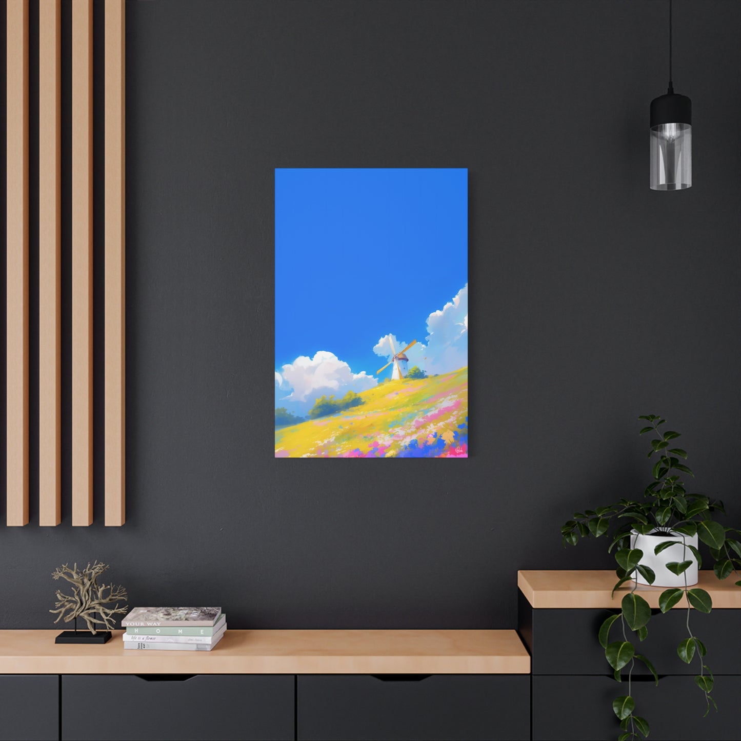 Windmill in the Breeze Canvas