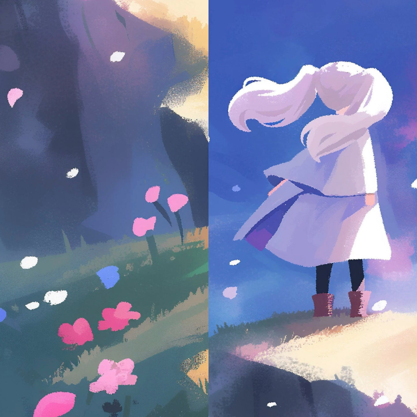 Frieren's Vigil for a Thousand Sunsets Canvas