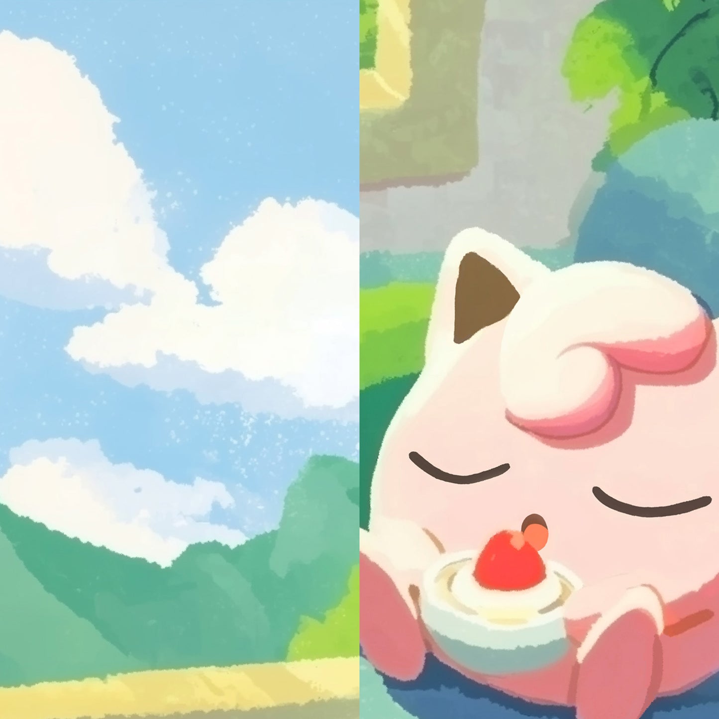 The Sweetest Dream of Jigglypuff Canvas