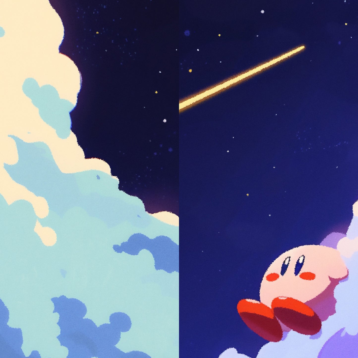 A Quiet Wish with Kirby Canvas