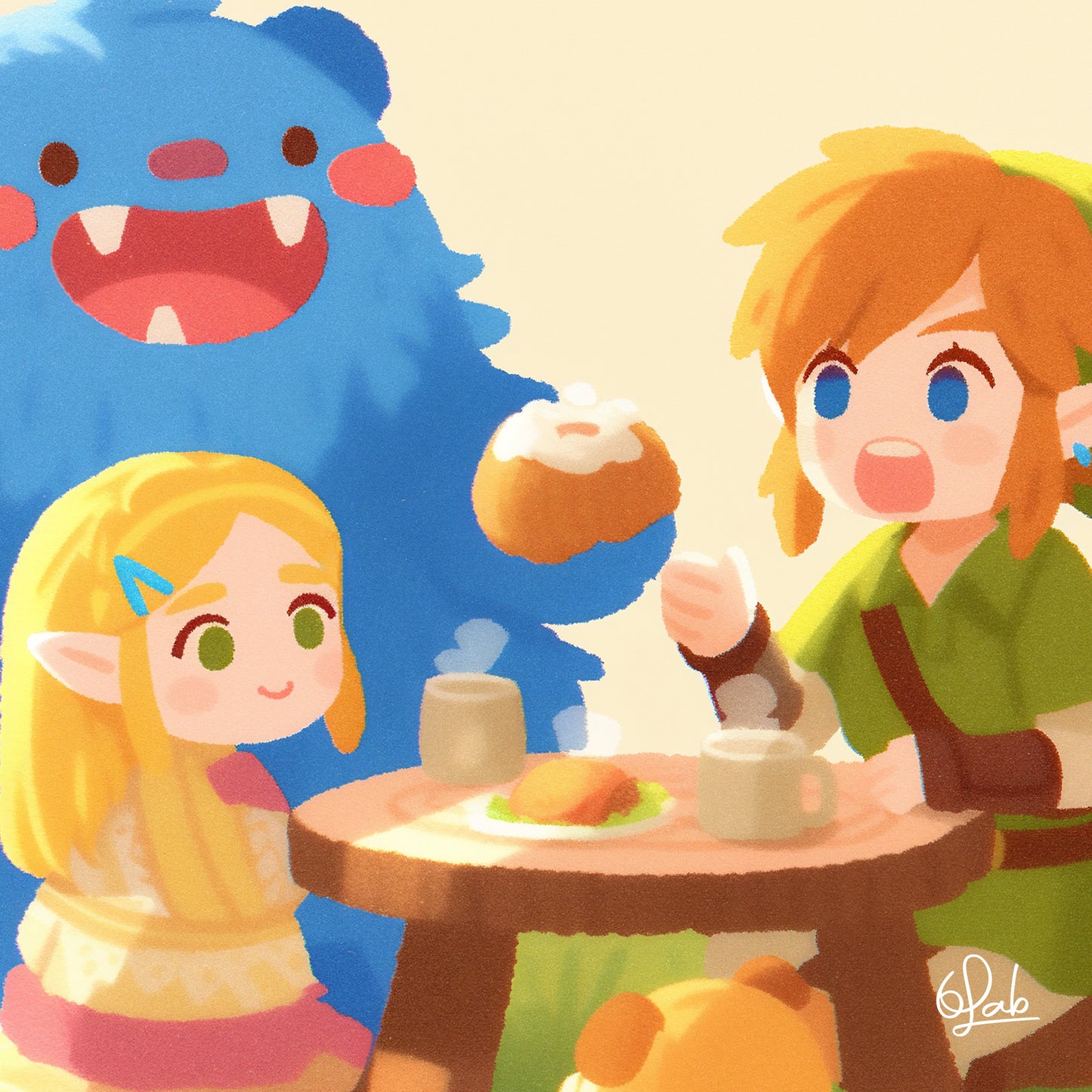 Zelda & Link’s Joyful Picnic Posters