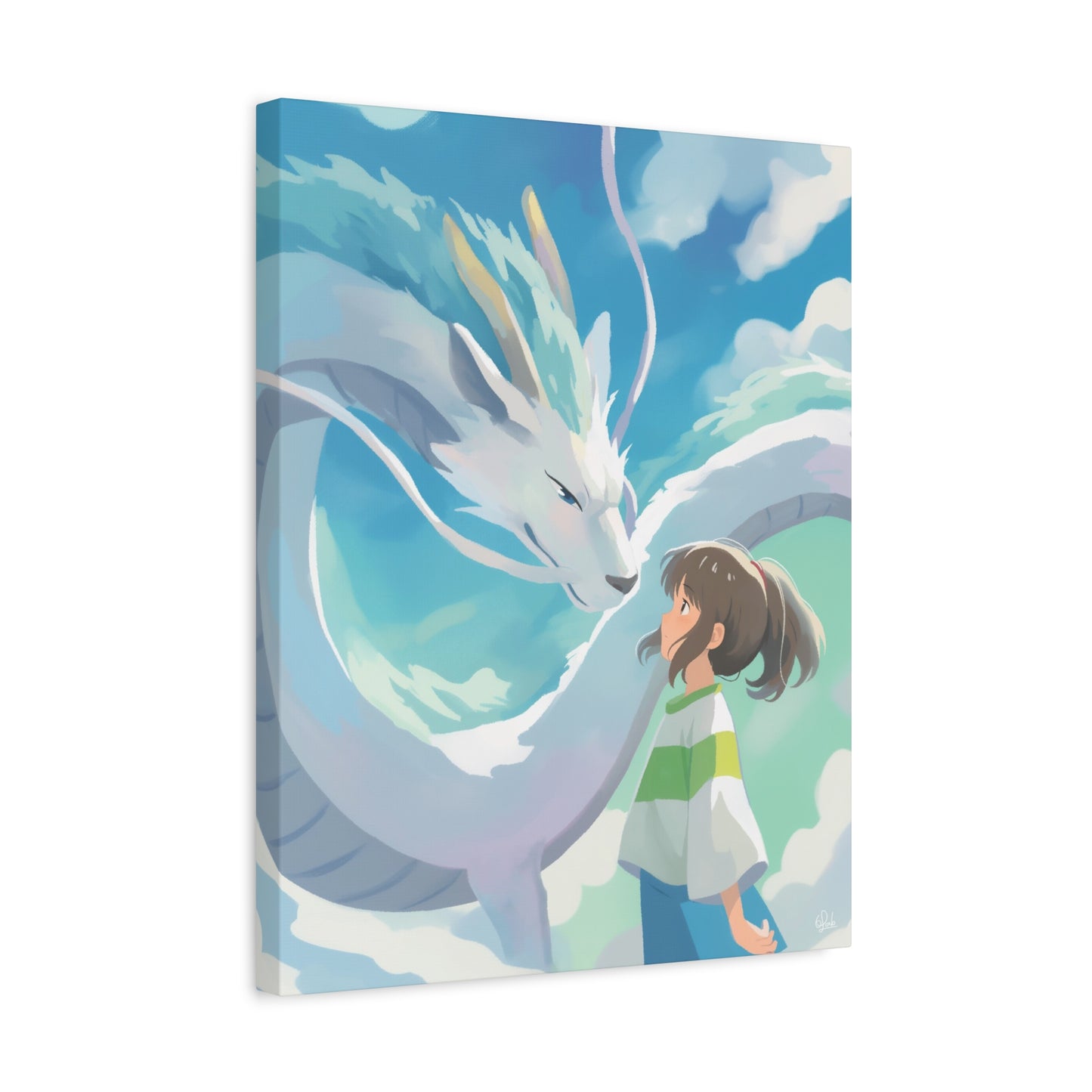 Chihiro & Haku Canvas Spirited Away