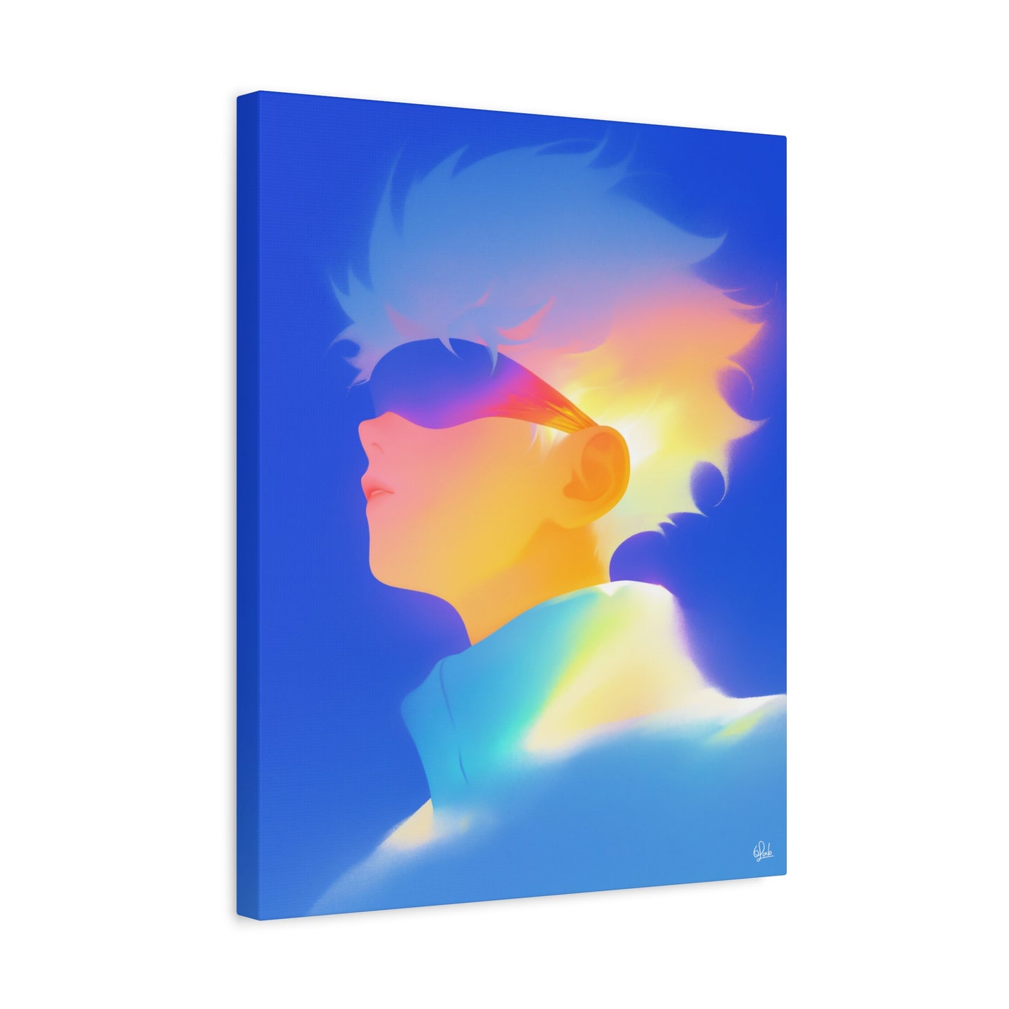 Gojo’s Veiled Strength Canvas