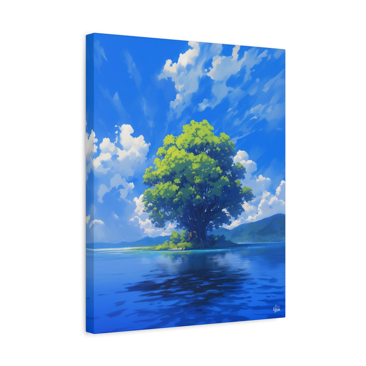 The Tree Where Calmness Grows Canvas