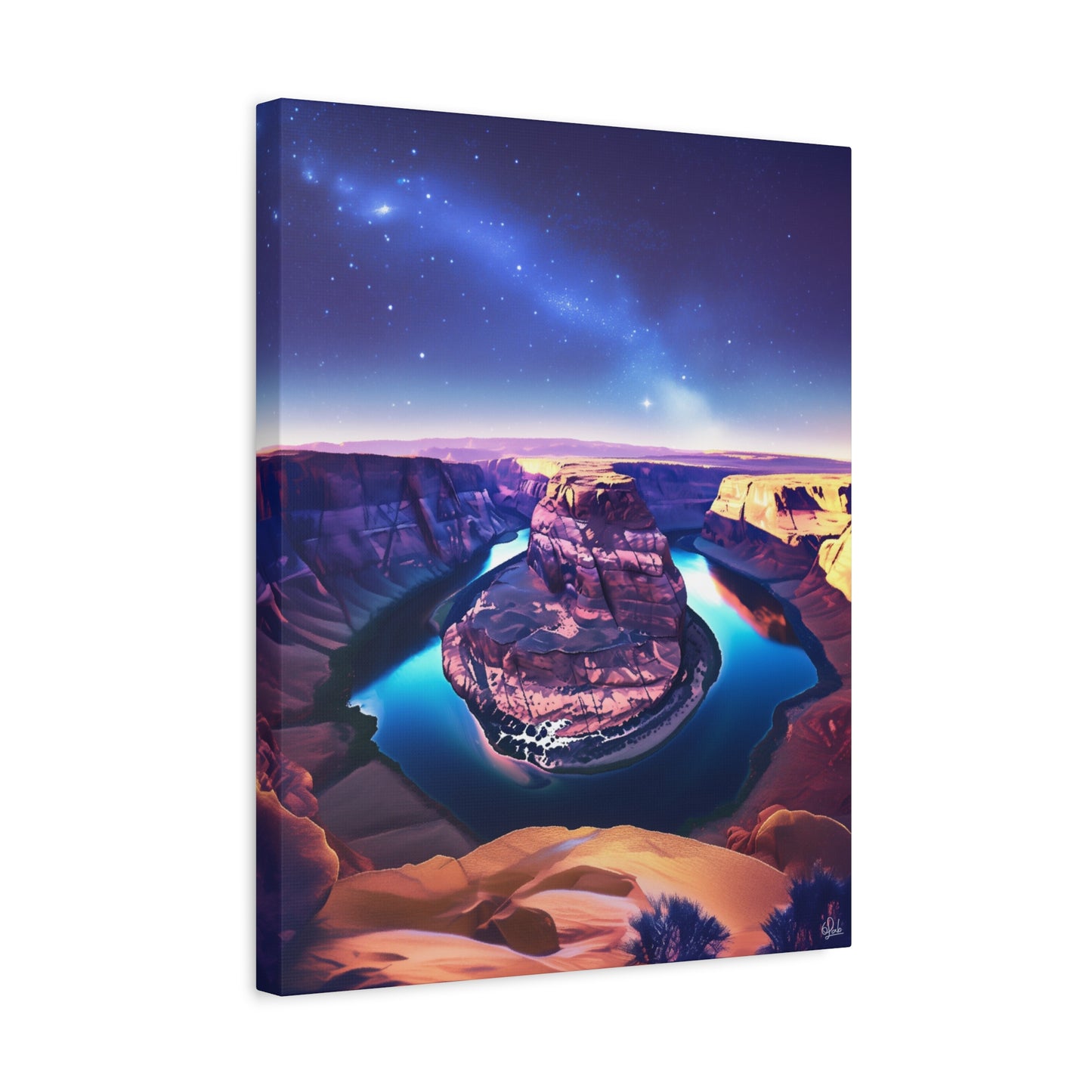Starry Horseshoe Bend Canvas