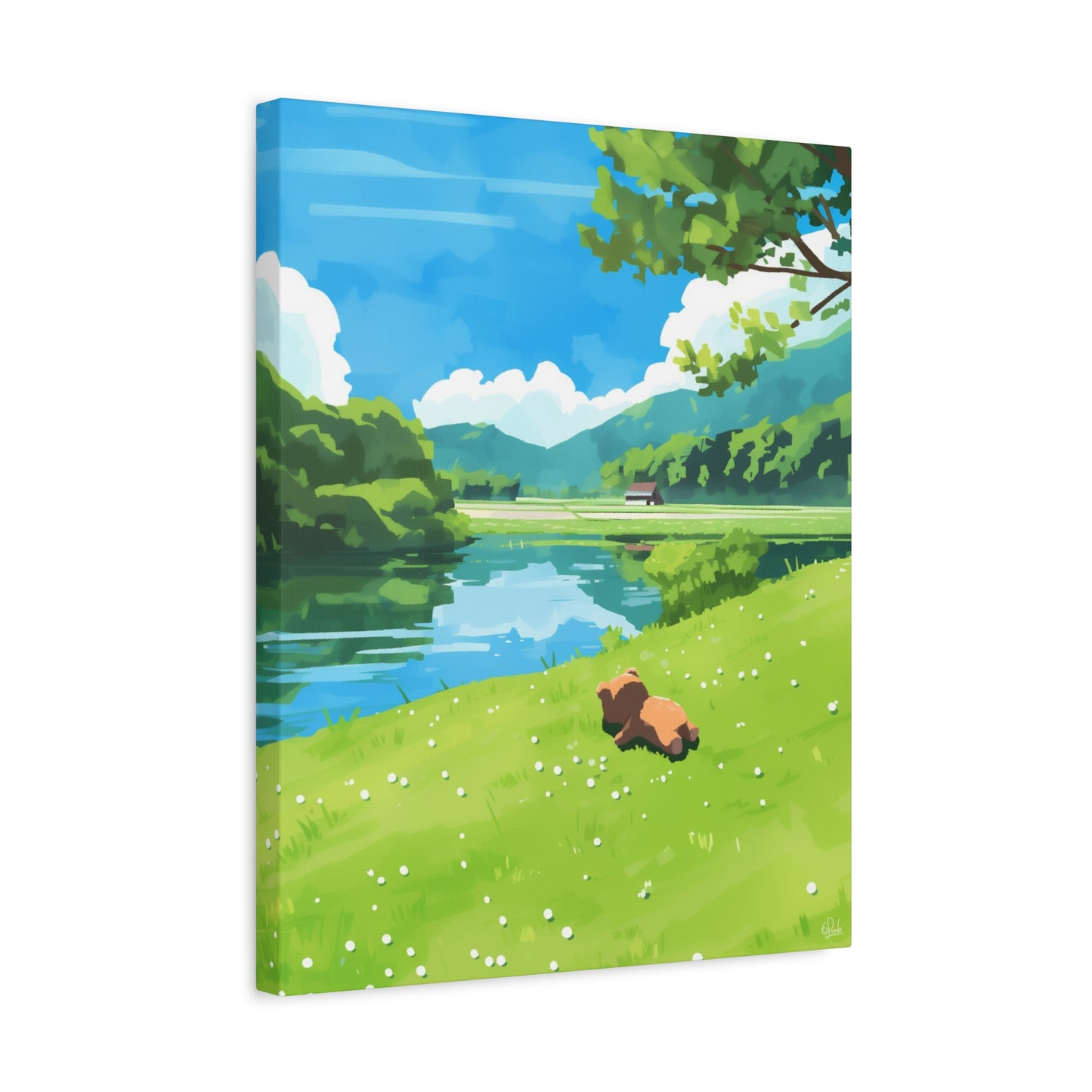 Teddy’s Escape Canvas