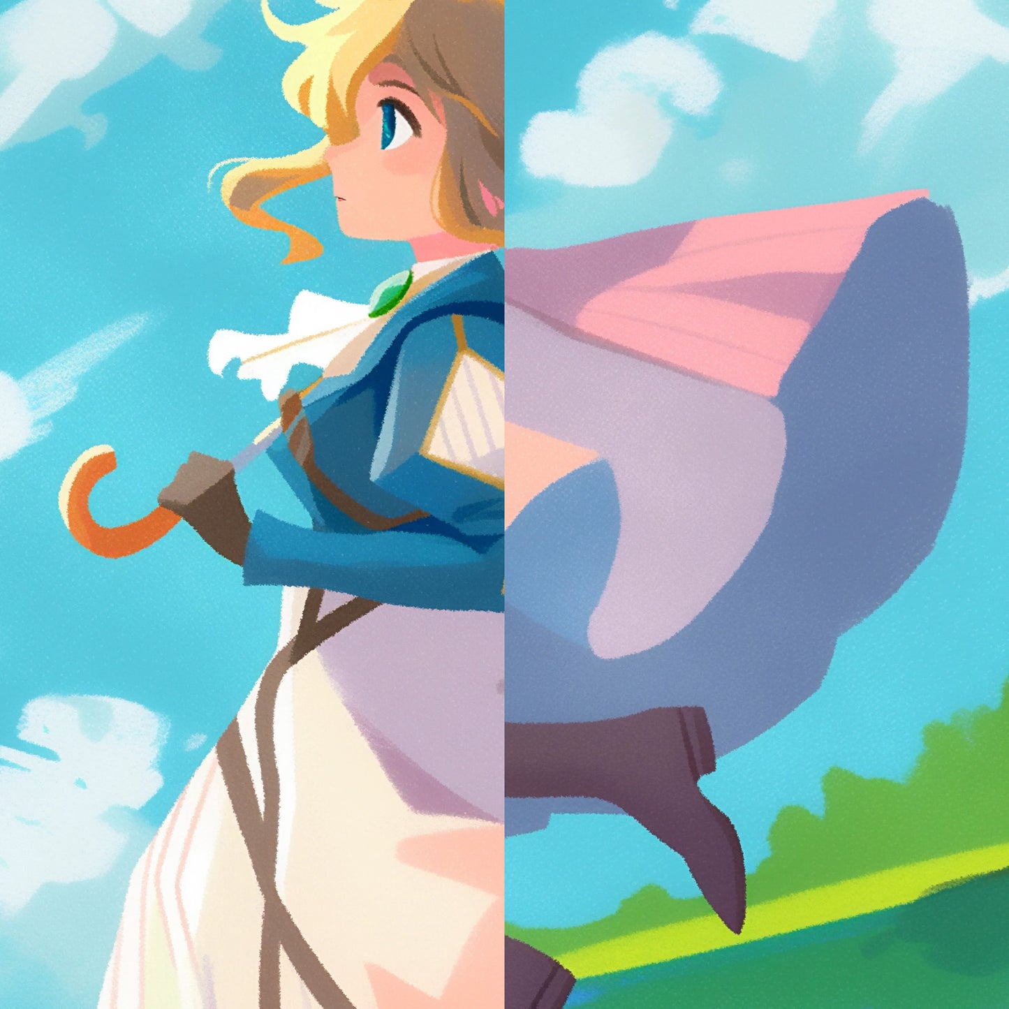 Violet's Lake Scene Posters
