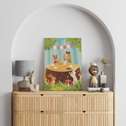 Alice’s Magical Tea Break Canvas
