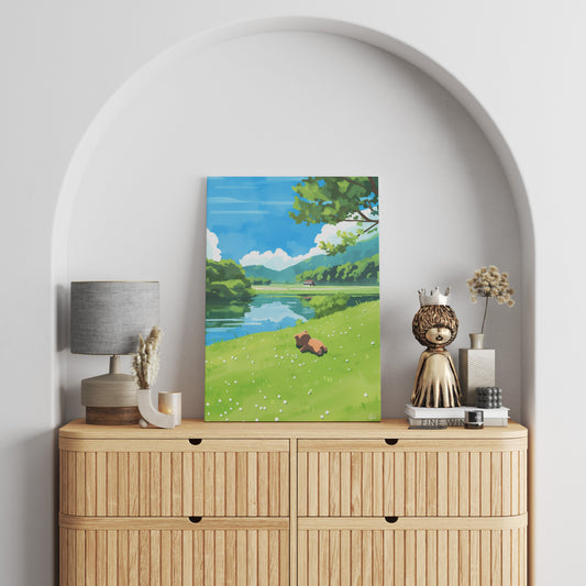 Teddy’s Escape Canvas