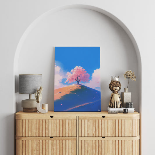 A Canopy of Cherry Blossoms Canvas