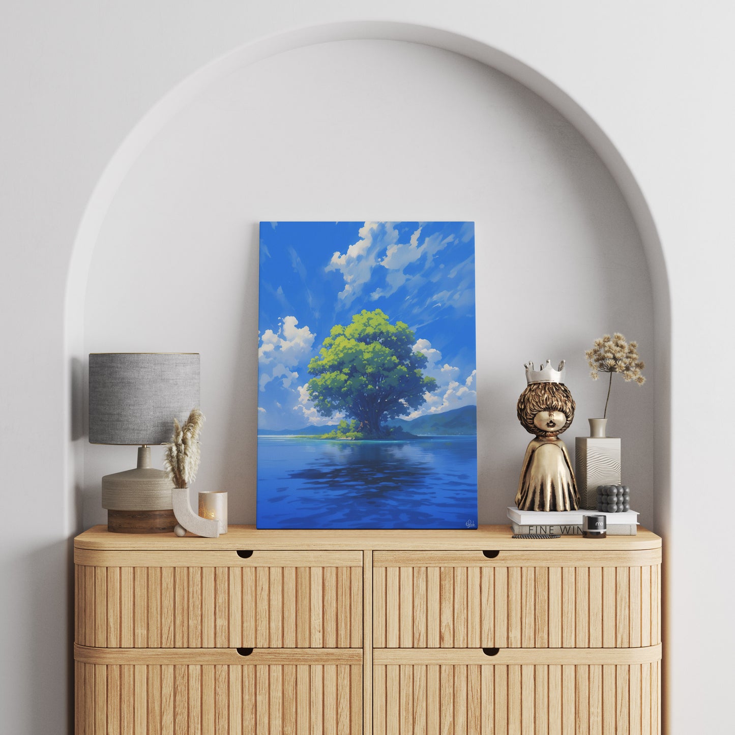 The Tree Where Calmness Grows Canvas