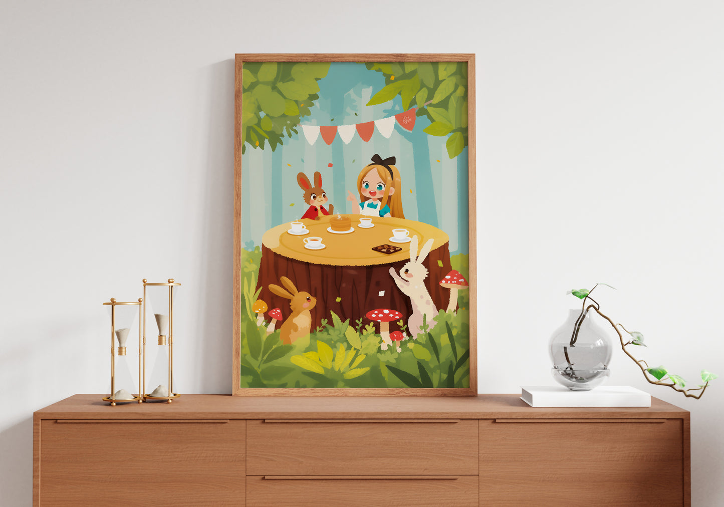 Alice’s Magical Tea Break Poster