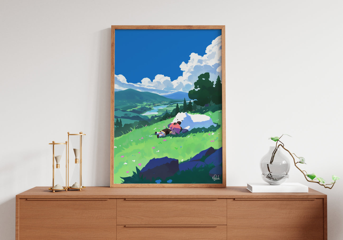 Anya and Bond's Naptime Posters