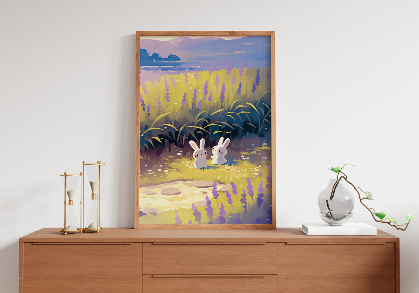 Bunnies in a Daze Posters