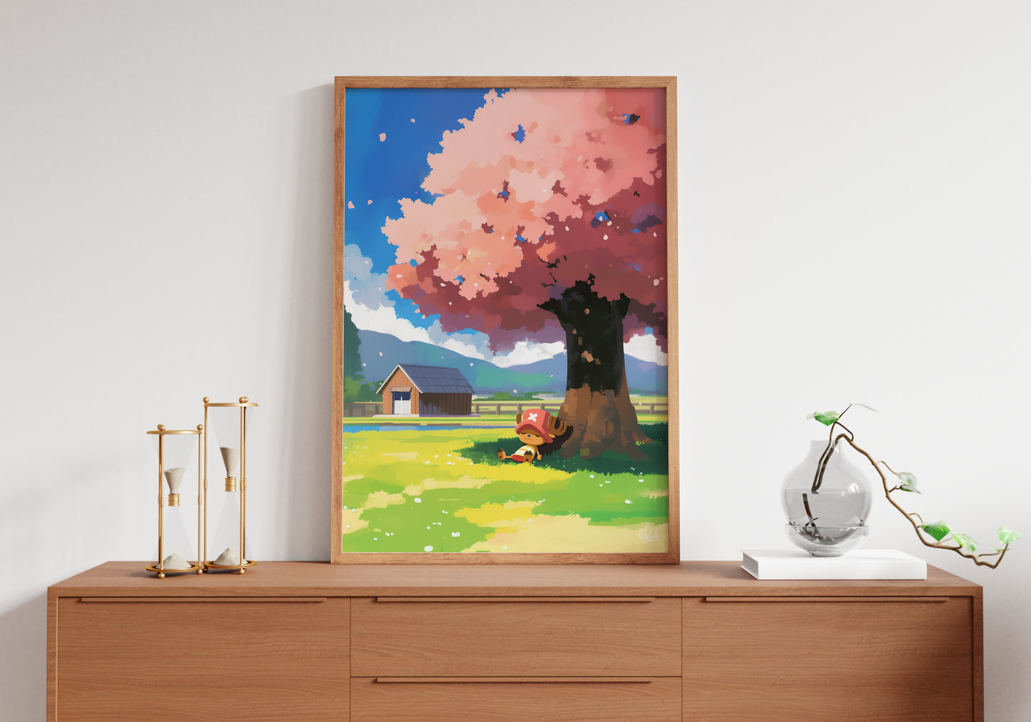 Chopper's Cherry Blossom Dream Poster