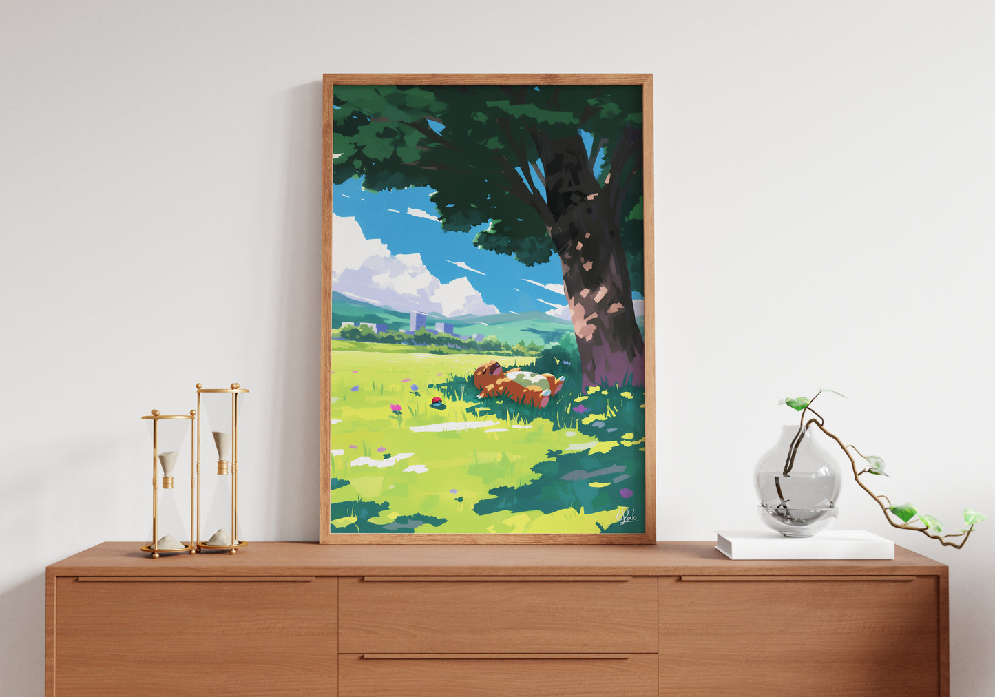 Naptime for Charmander Poster