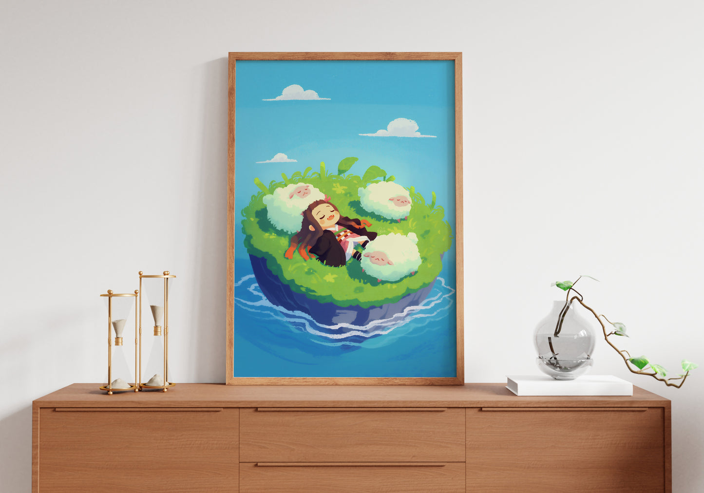 Nezuko’s Sheep-filled Dream Posters