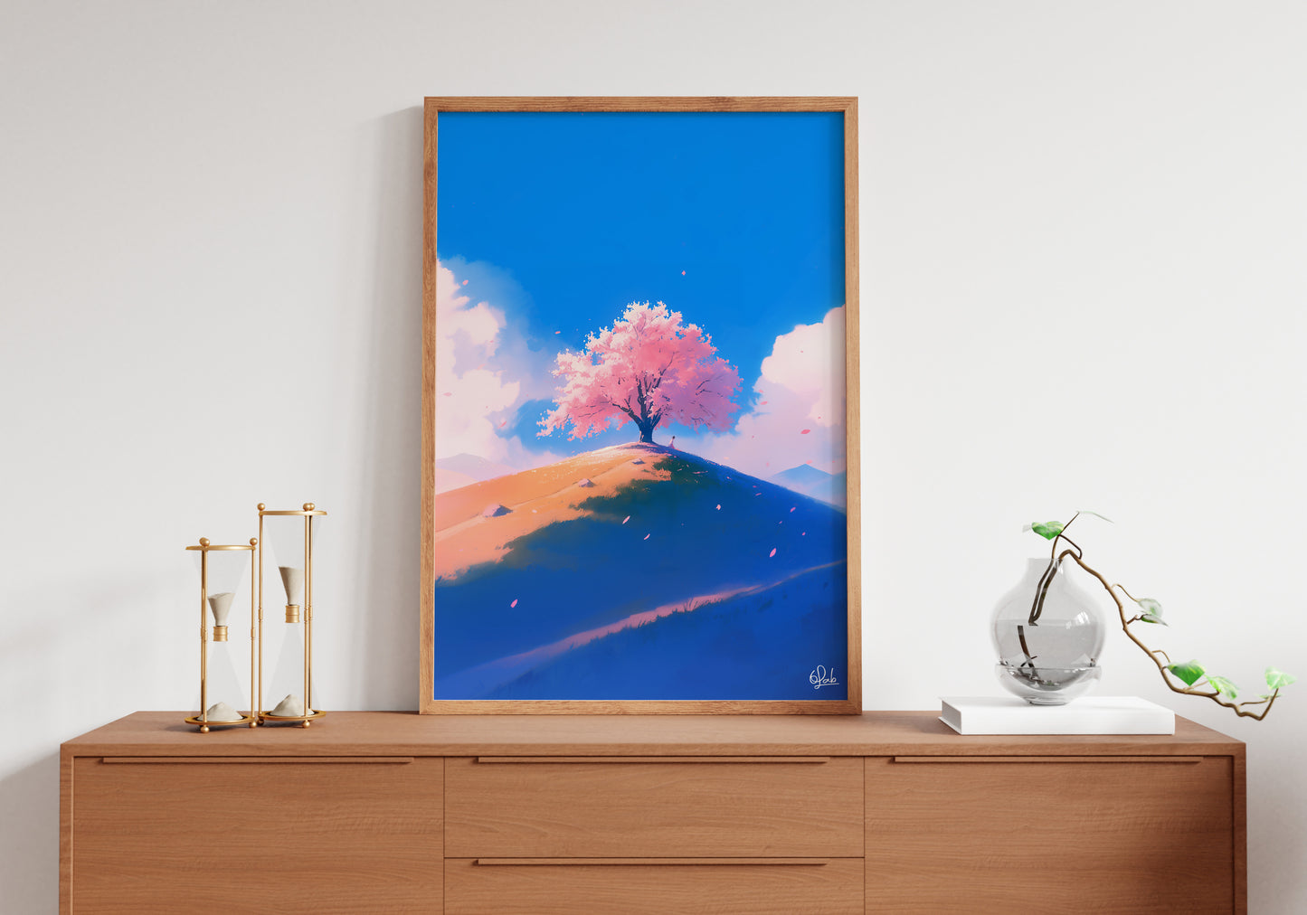 A Canopy of Cherry Blossoms Posters