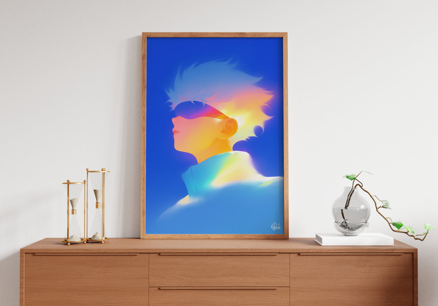 Gojo’s Veiled Strength Posters
