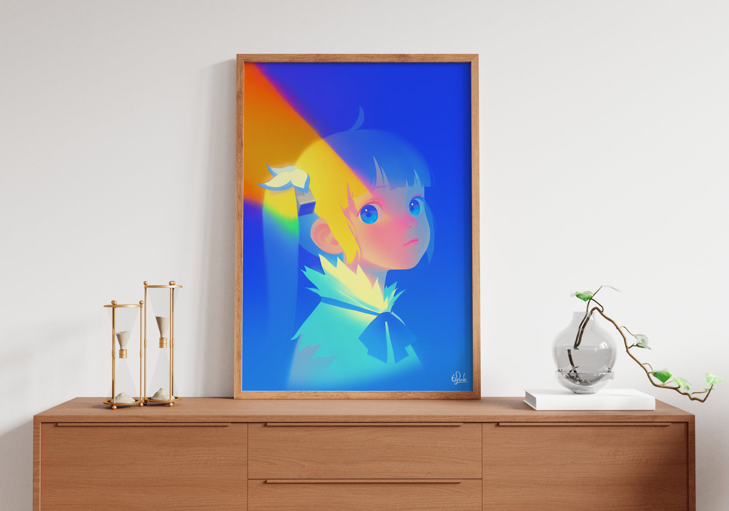 Hestia’s Radiance in DanMachi Posters