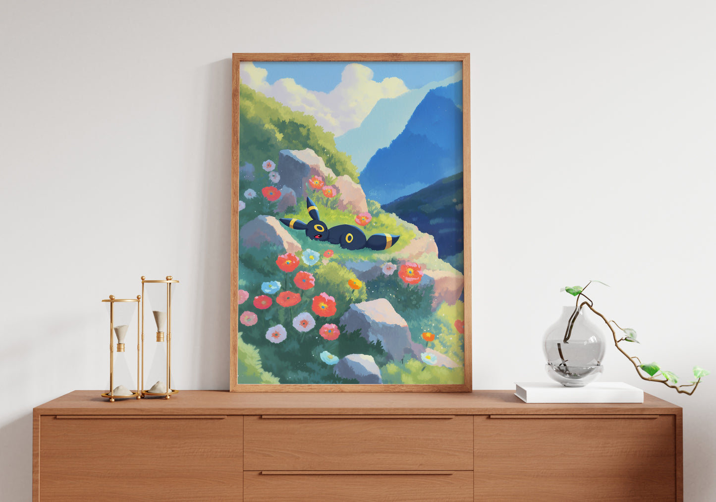 The Sunny Side of Umbreon Posters