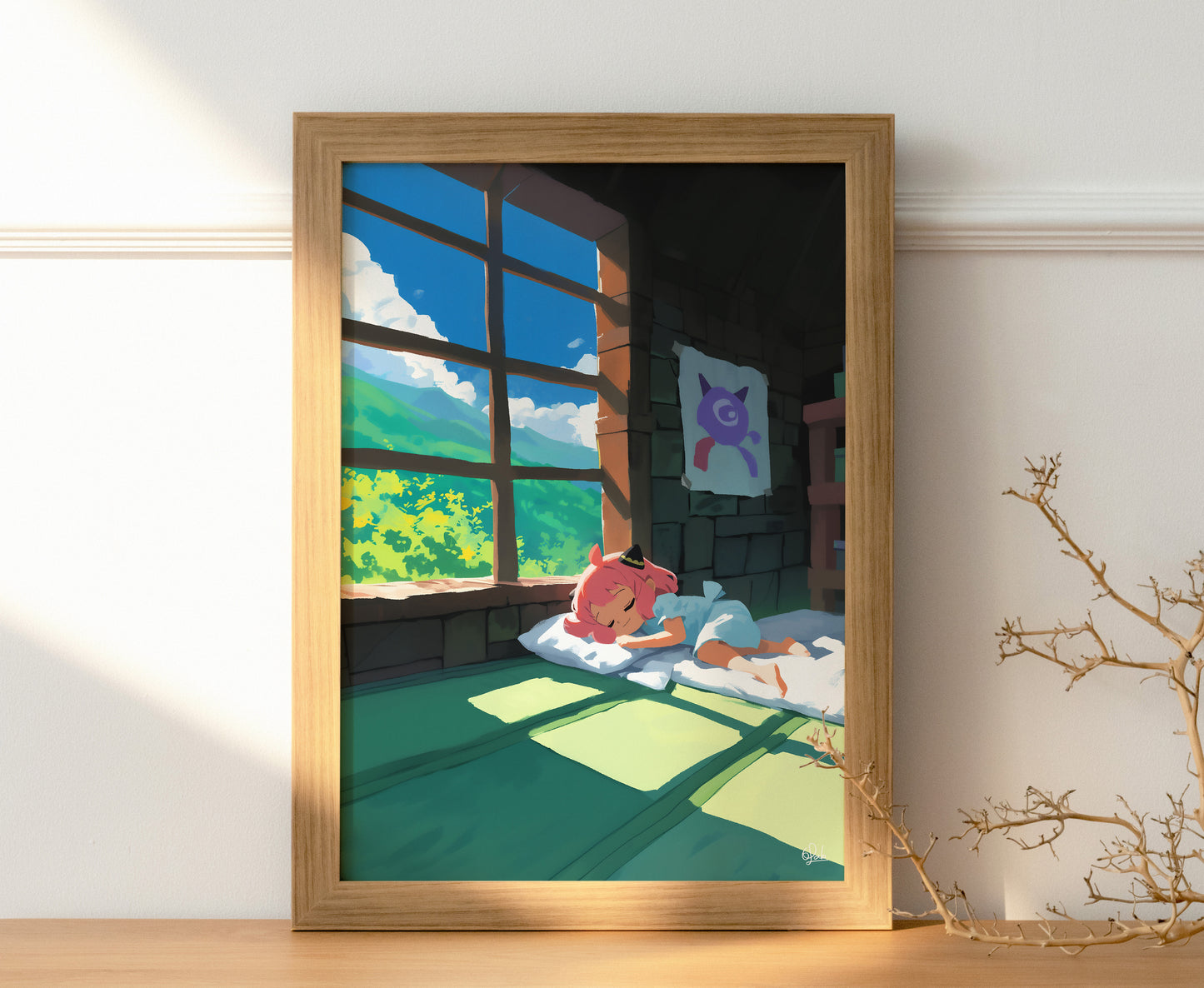 Baby Anya's Morning Posters