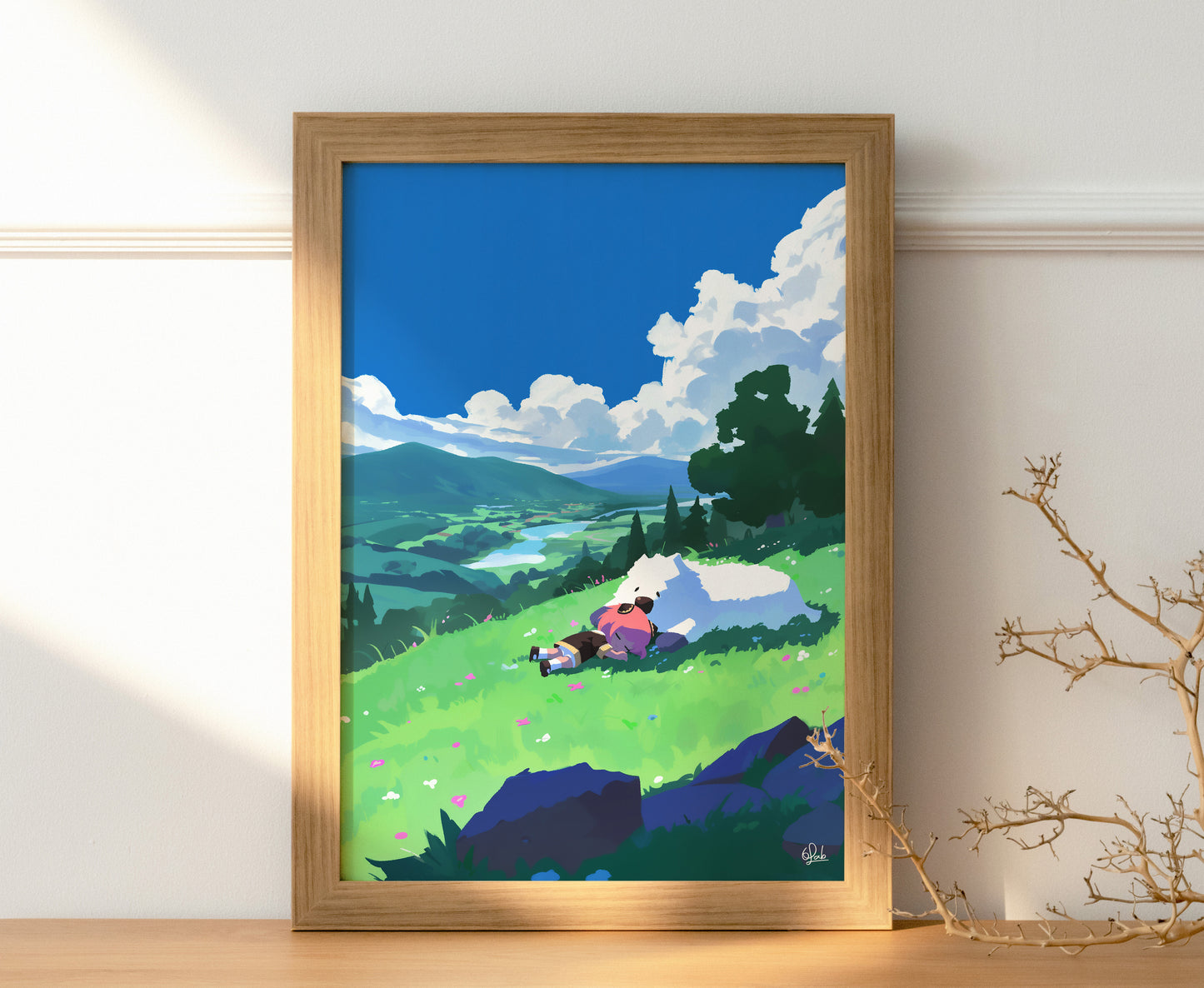 Anya and Bond's Naptime Posters
