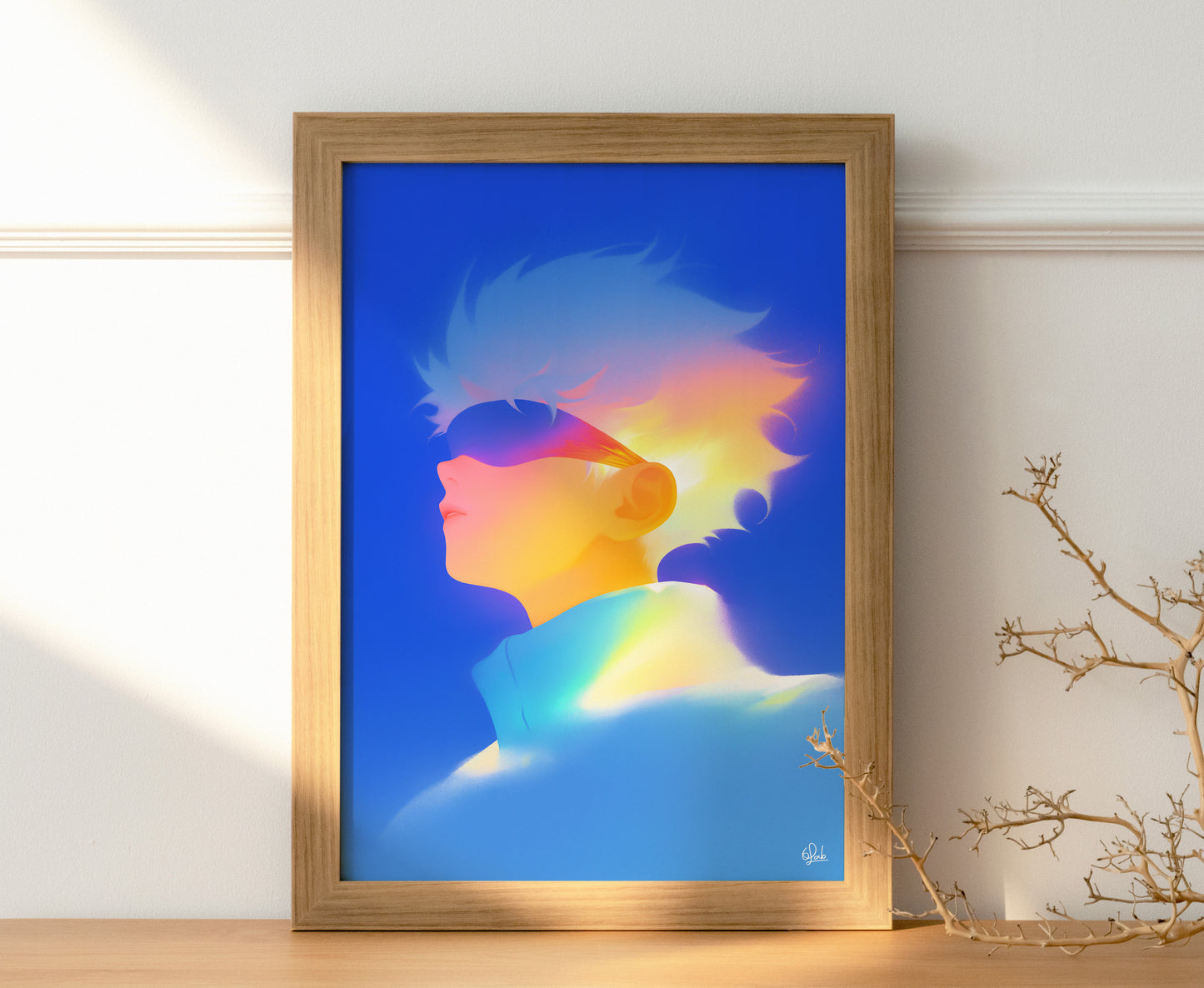 Gojo’s Veiled Strength Posters