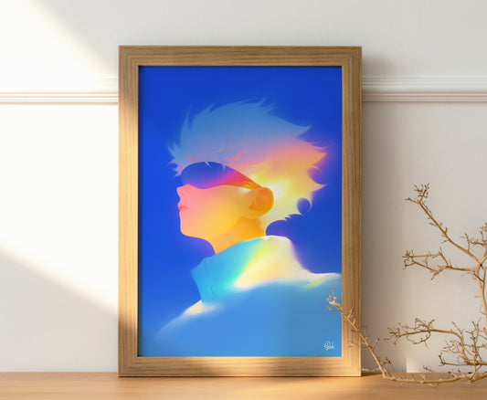 Gojo’s Veiled Strength Posters