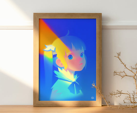 Hestia’s Radiance in DanMachi Posters