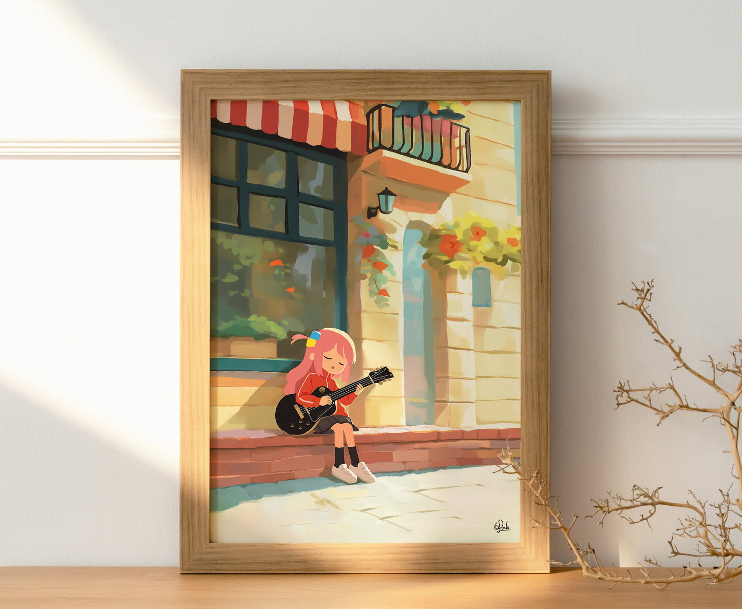 Hitori's Gentle Pause Posters