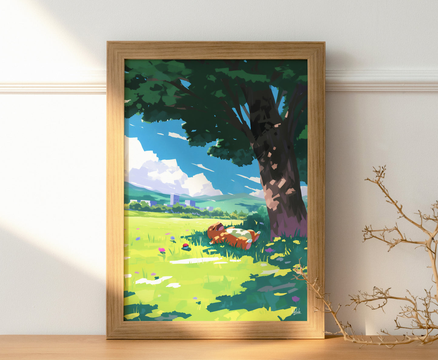 Naptime for Charmander Posters