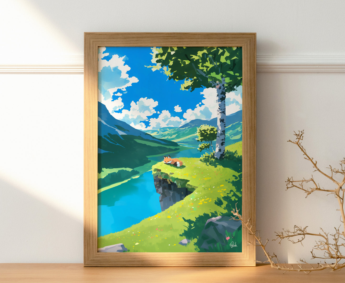 Fox’s Peaceful Daily Posters