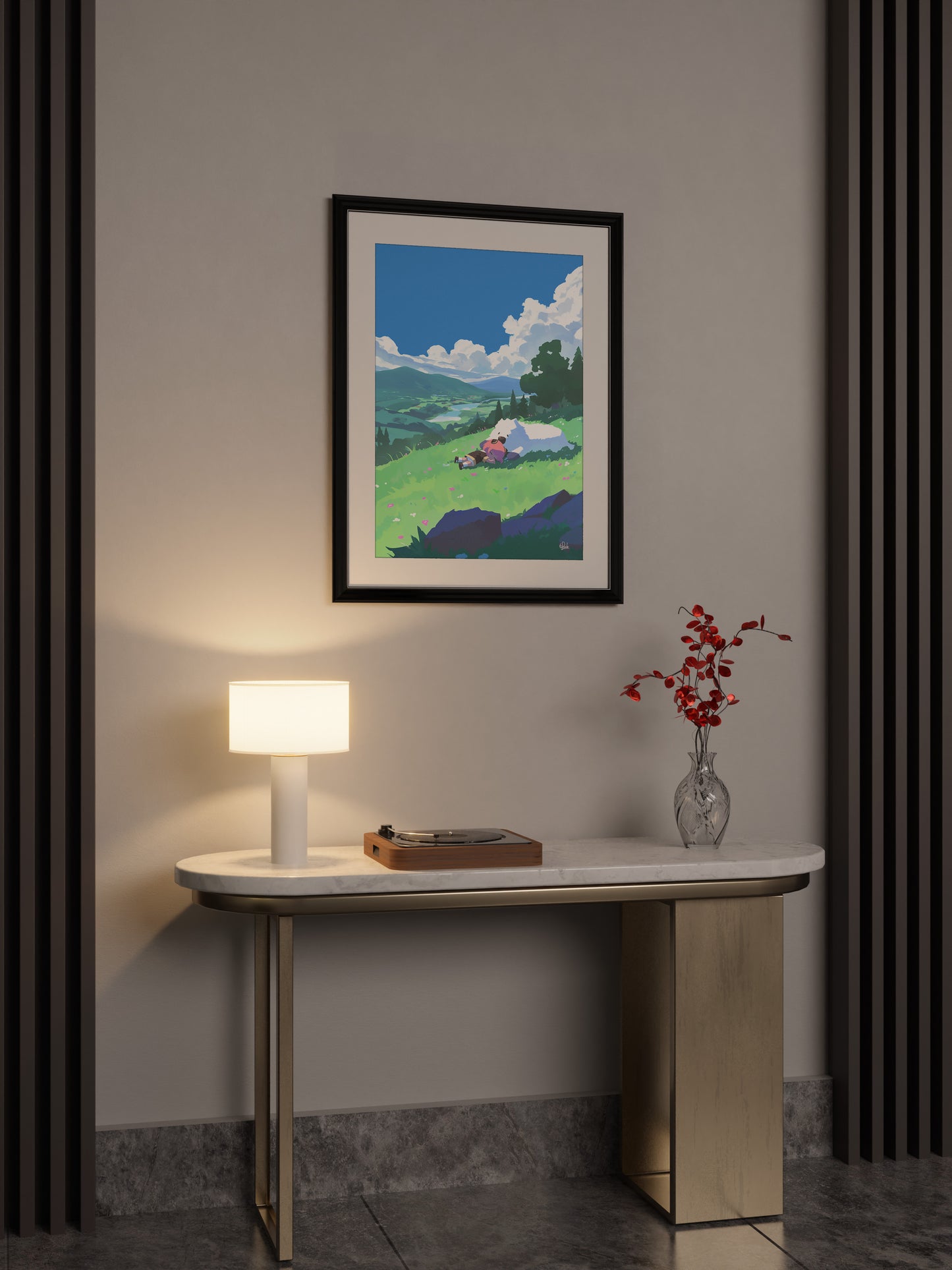 Anya and Bond's Naptime Posters