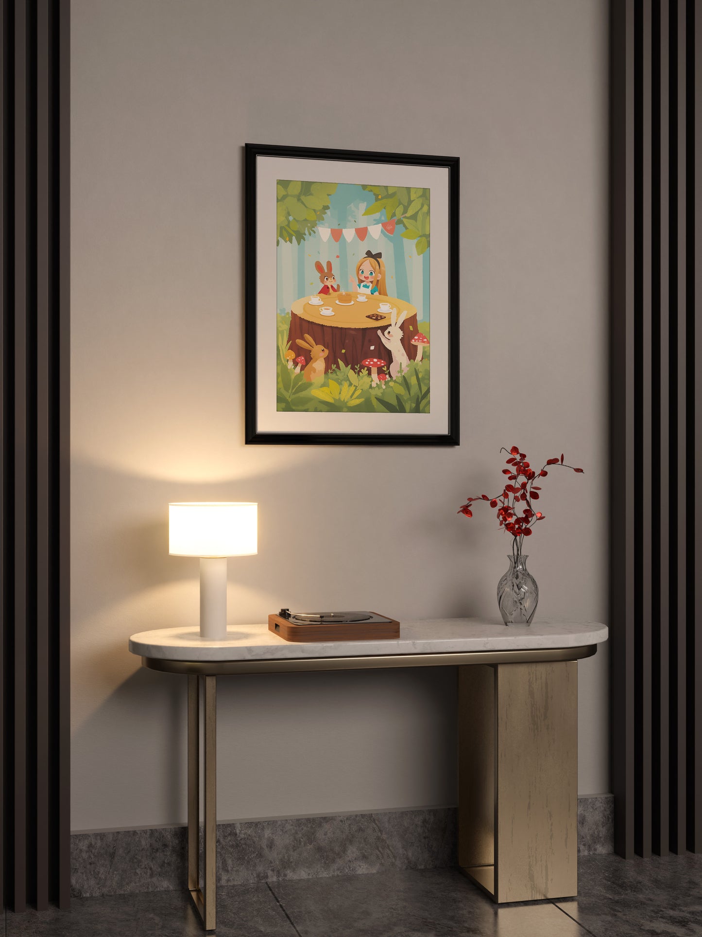 Alice’s Magical Tea Break Poster