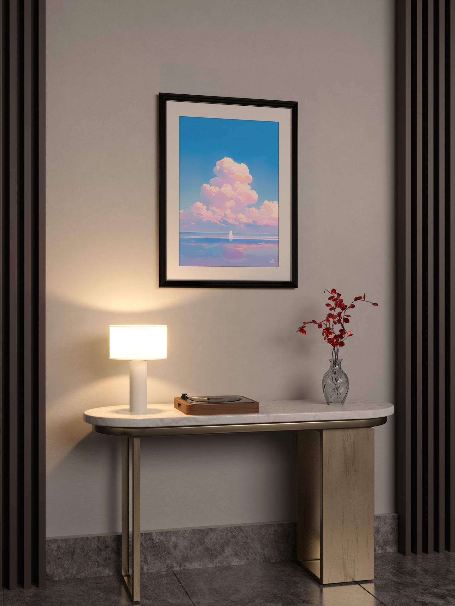Feline Dreamscape Posters