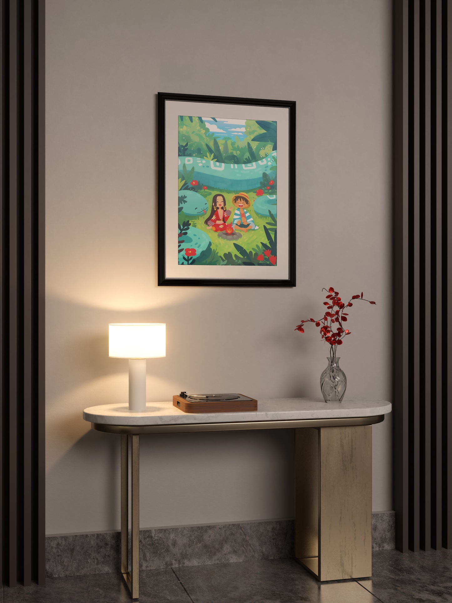 Luffy & Boa’s Chill Chat Posters