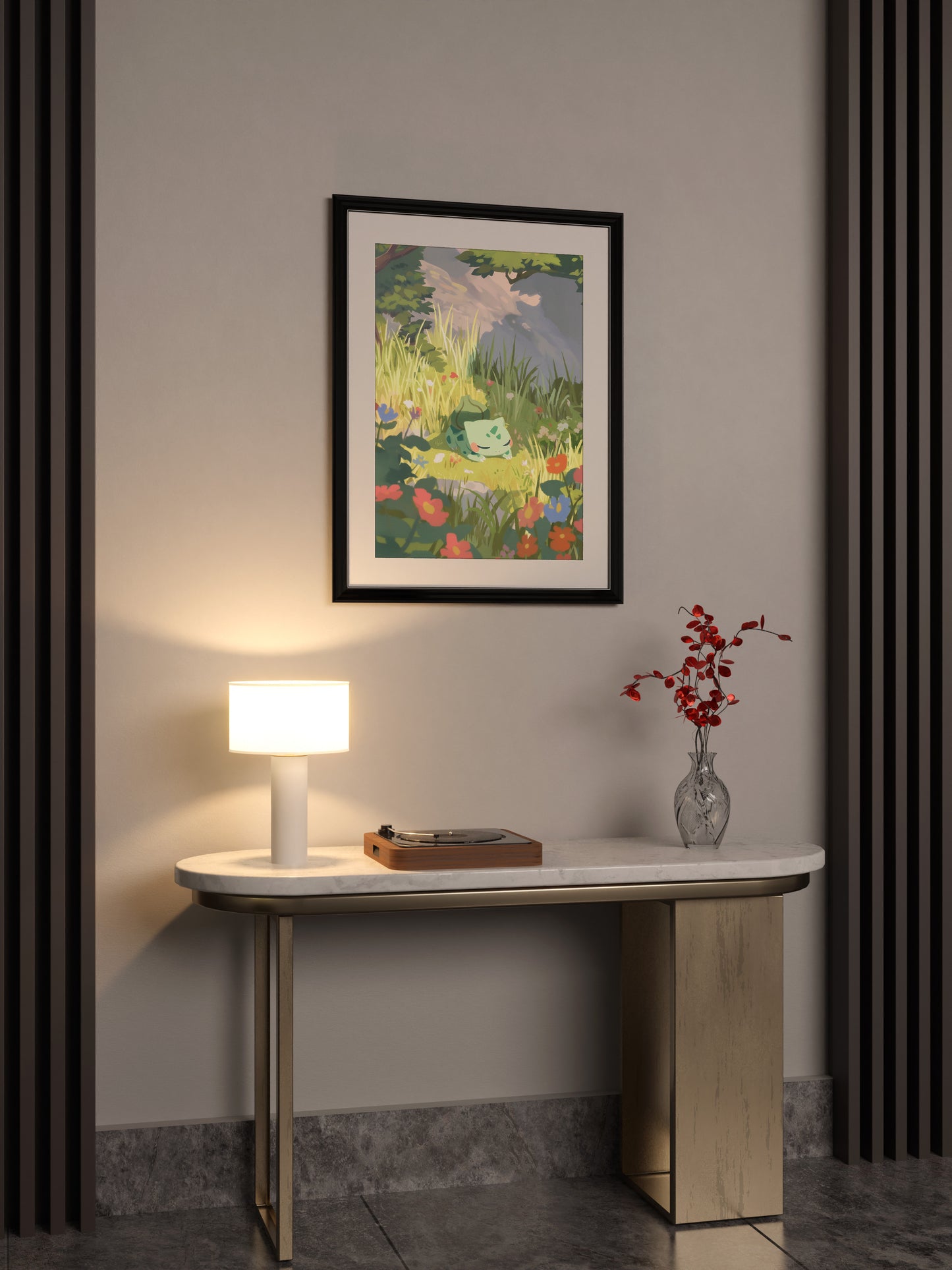 The Feeling of Home for Bulbasaur Posters